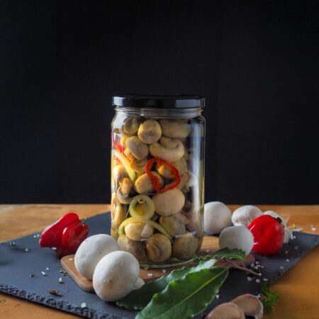 Pickled mushrooms